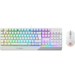 MSI VIGOR GK30 COMBO Blanc